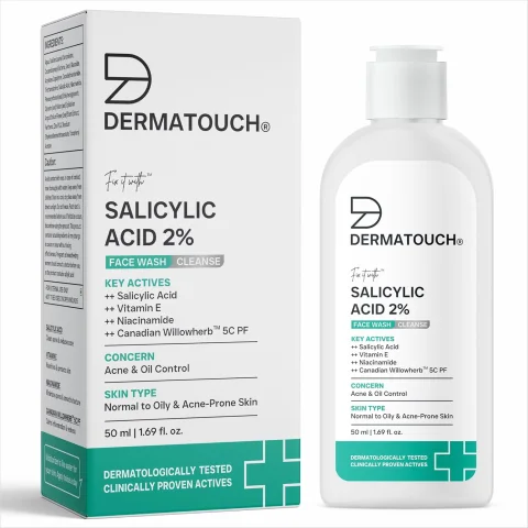 DERMATOUCH Salicylic Acid 2% Face Wash-50 ml